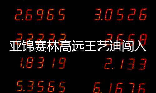 亚锦赛林高远王艺迪闯入8强 林诗栋蒯曼横扫晋级